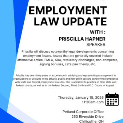 2026 January 15 | Employment Law Update