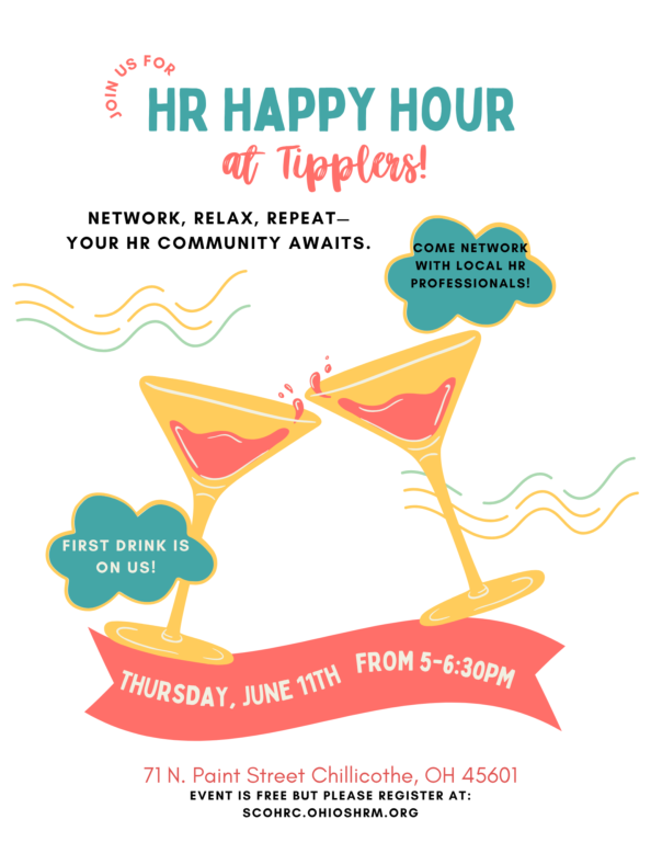 2026 June 11 | HR Happy Hour at Tipplers!